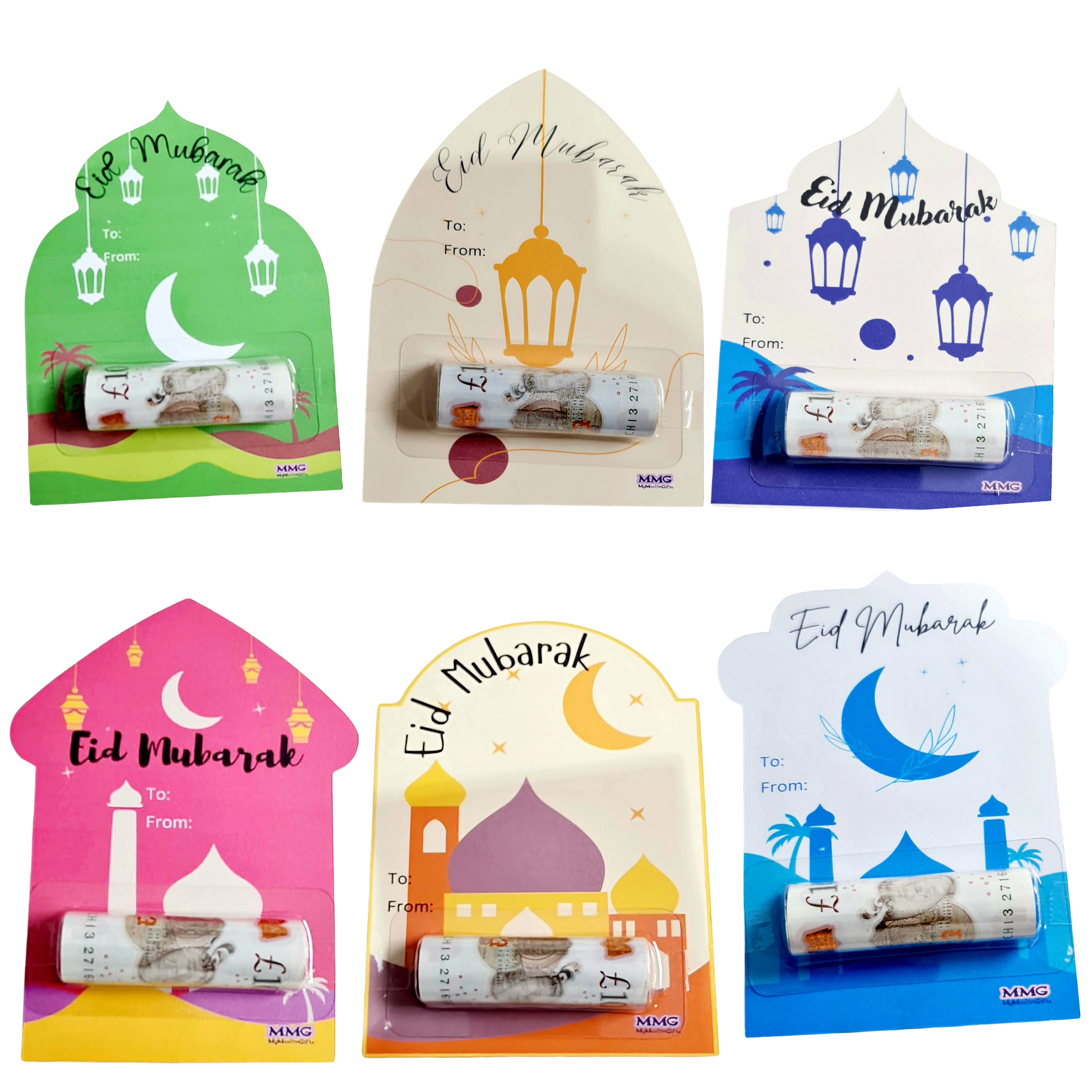Eid Money Cards (Pack of 6)