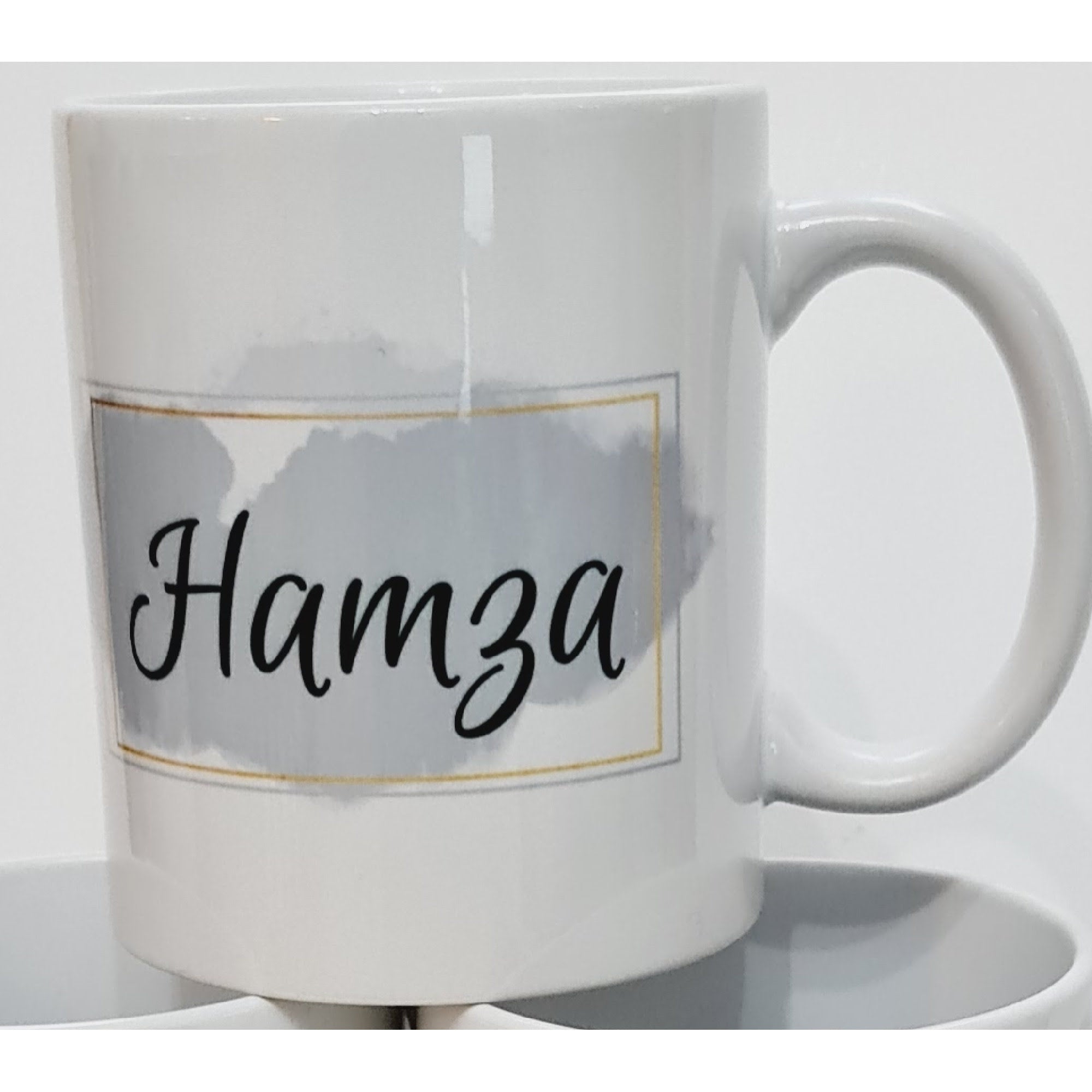 Personalised Abstract Name Mug, 11oz