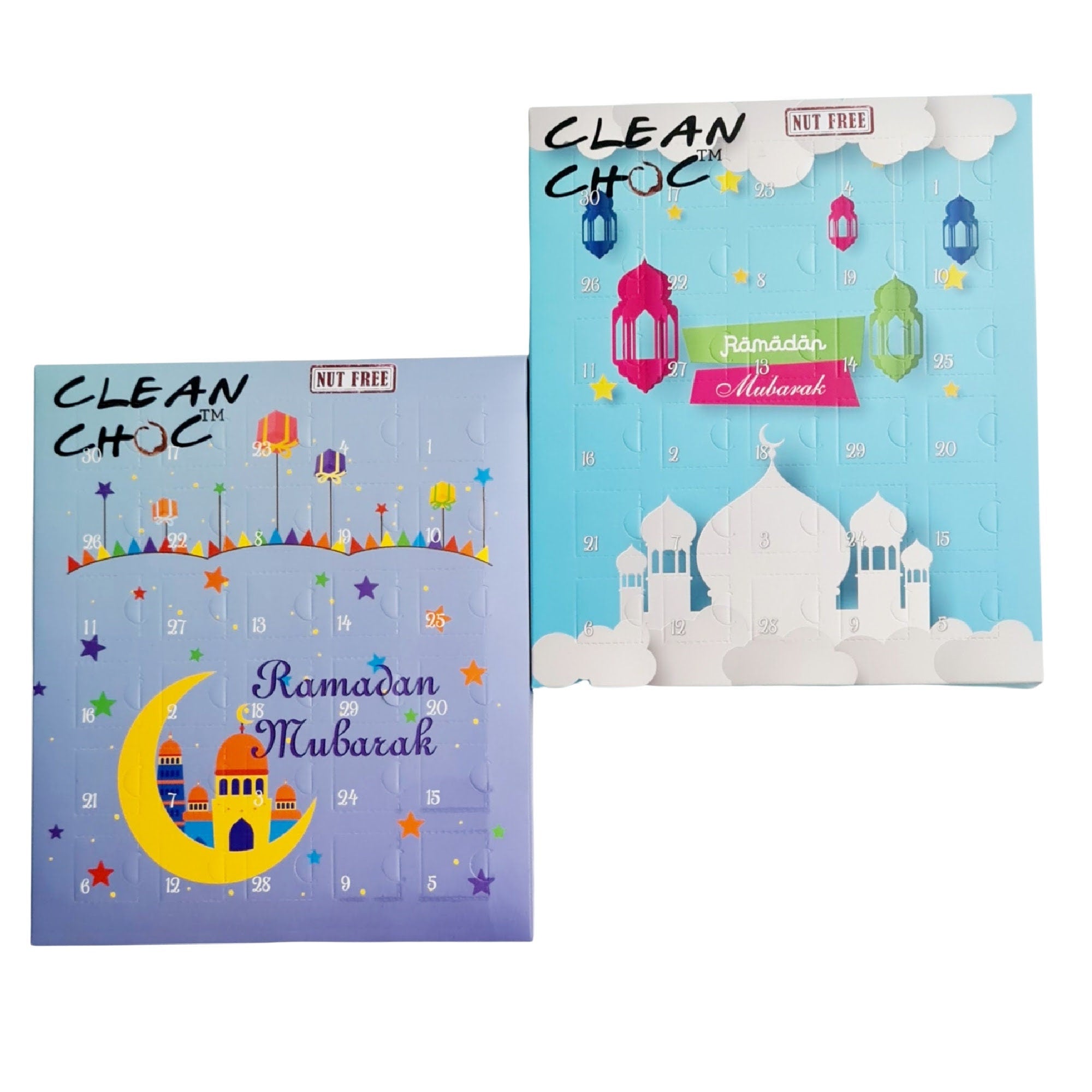 Ramadan Chocolate Advent Calendar -Gelatine Free-Vegetarian-Halal-No Artificial Colour or Flavour