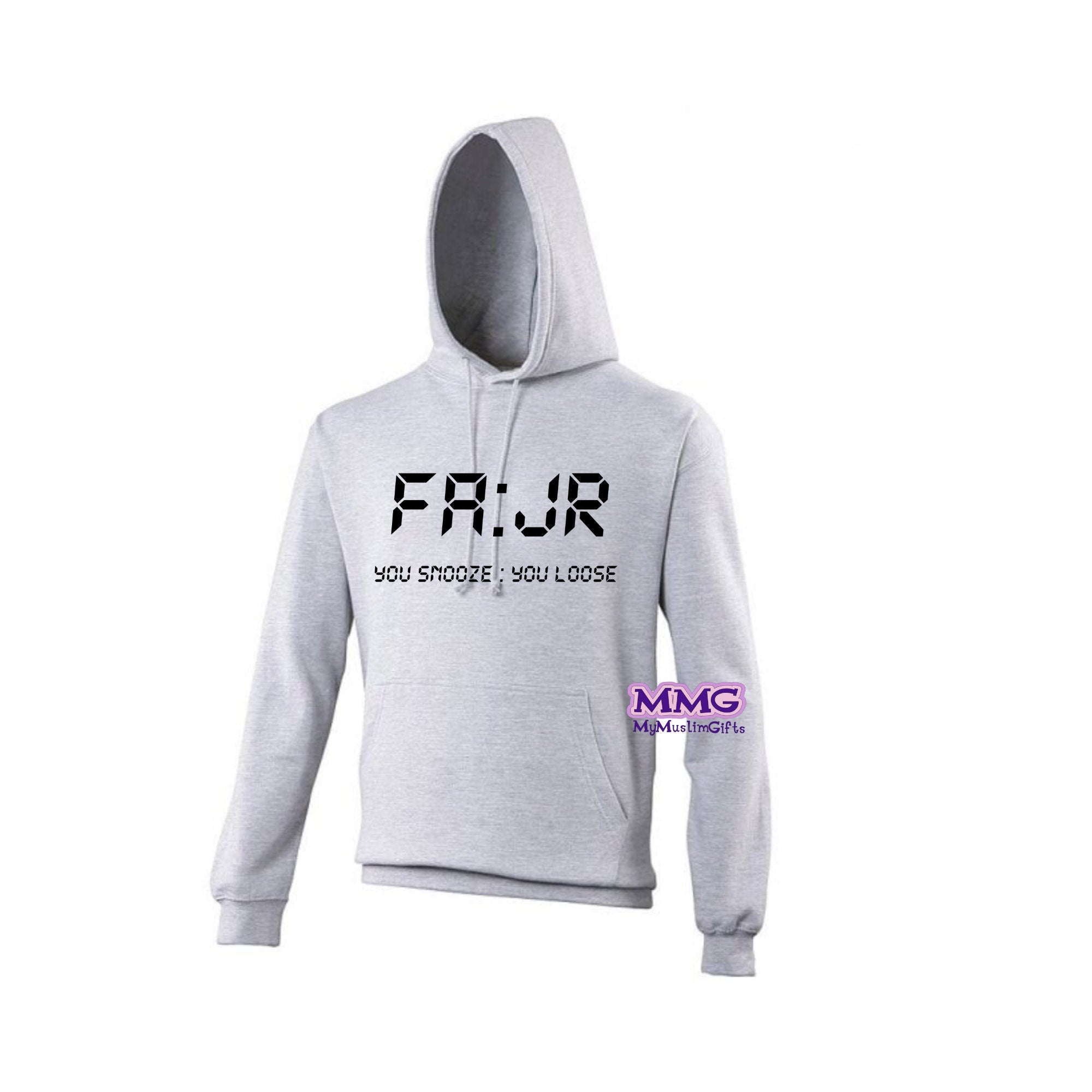 Unisex Islamic Fajr Hoodie-For Women- Men- Ladies-Eid Gift ,Anniversary Gift,Birthday Gift,For Her,Printed Custom