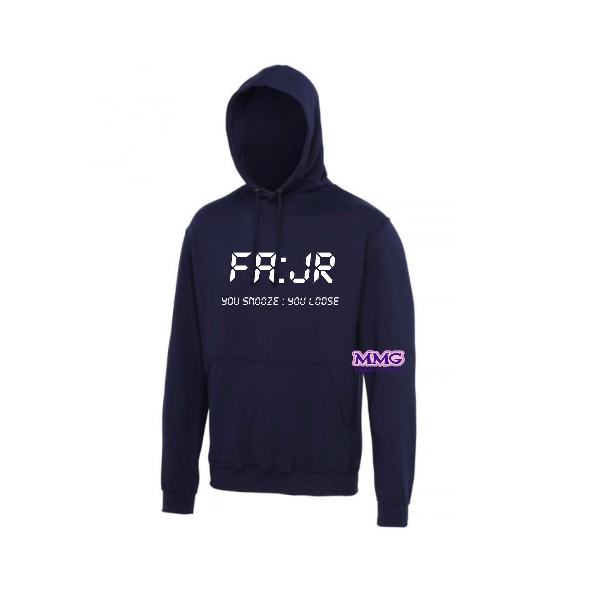 Unisex Islamic Fajr Hoodie-For Women- Men- Ladies-Eid Gift ,Anniversary Gift,Birthday Gift,For Her,Printed Custom