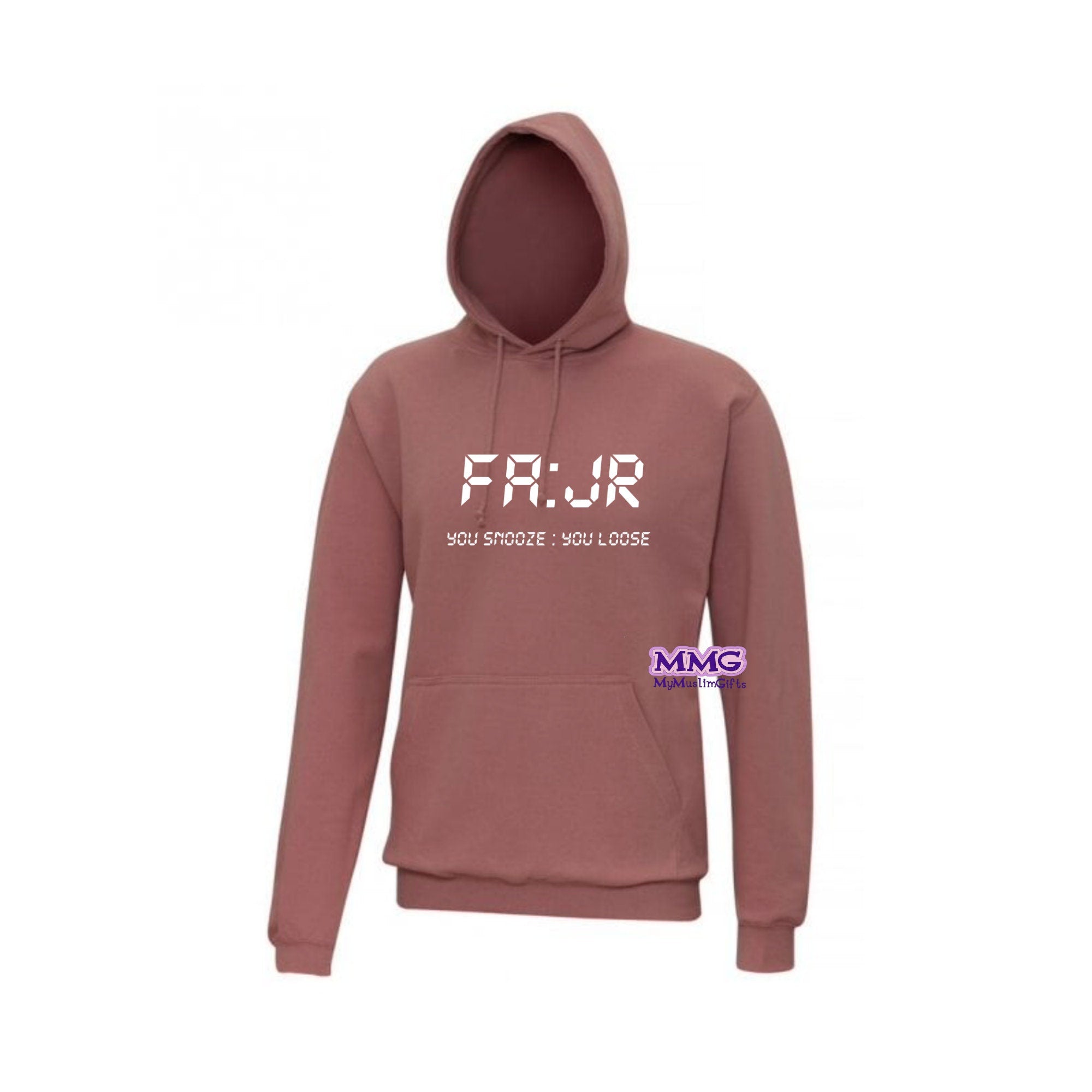 Unisex Islamic Fajr Hoodie-For Women- Men- Ladies-Eid Gift ,Anniversary Gift,Birthday Gift,For Her,Printed Custom