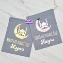Grey Eid Mubarak Gift Stuff Sack