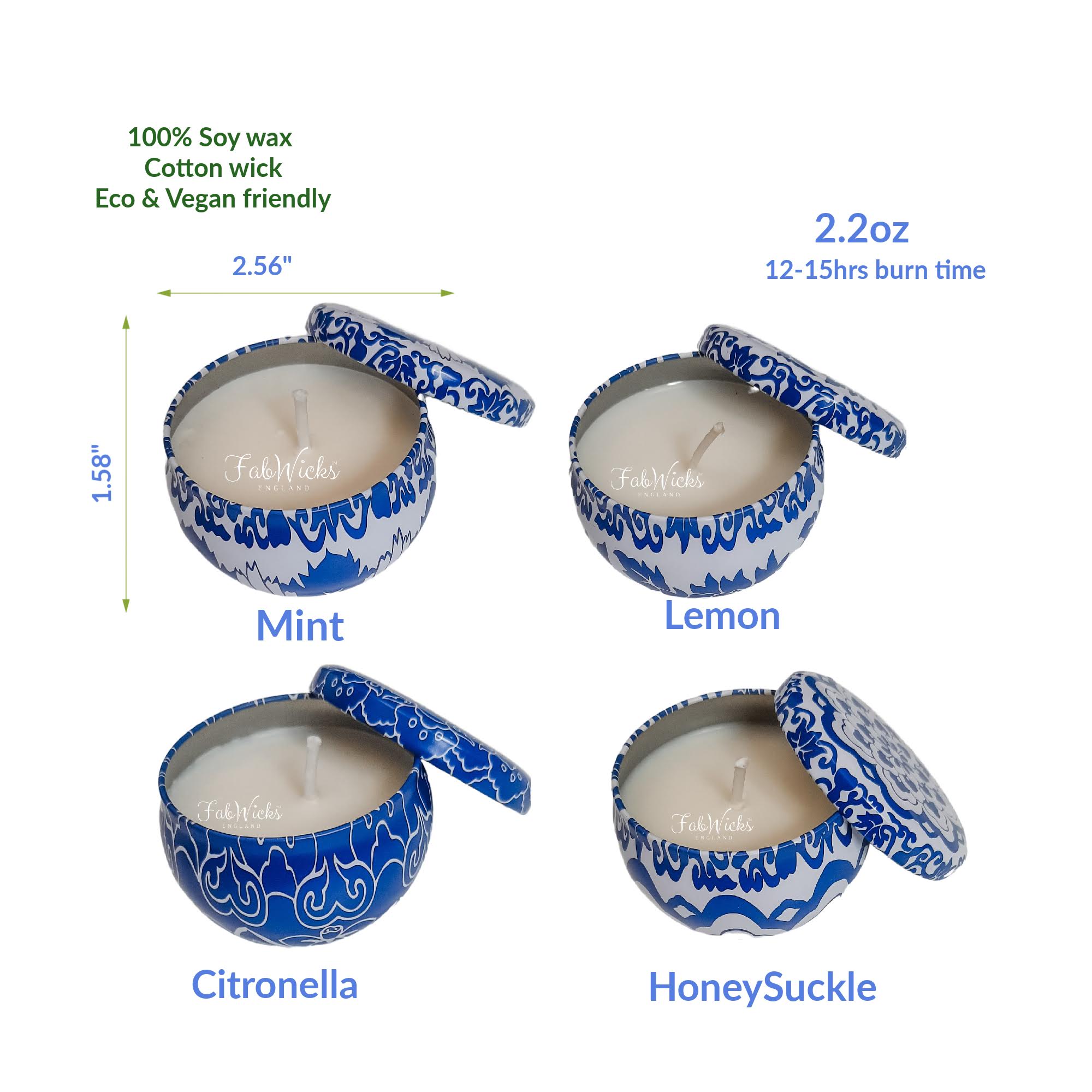 Scented and Decorative Candle Gift Set
