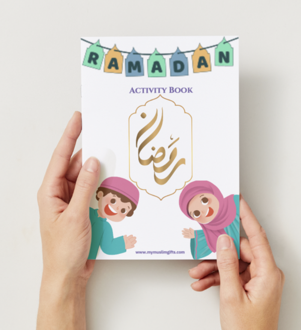 Ramadan Activity Book, Colouring Booklet & Crayons