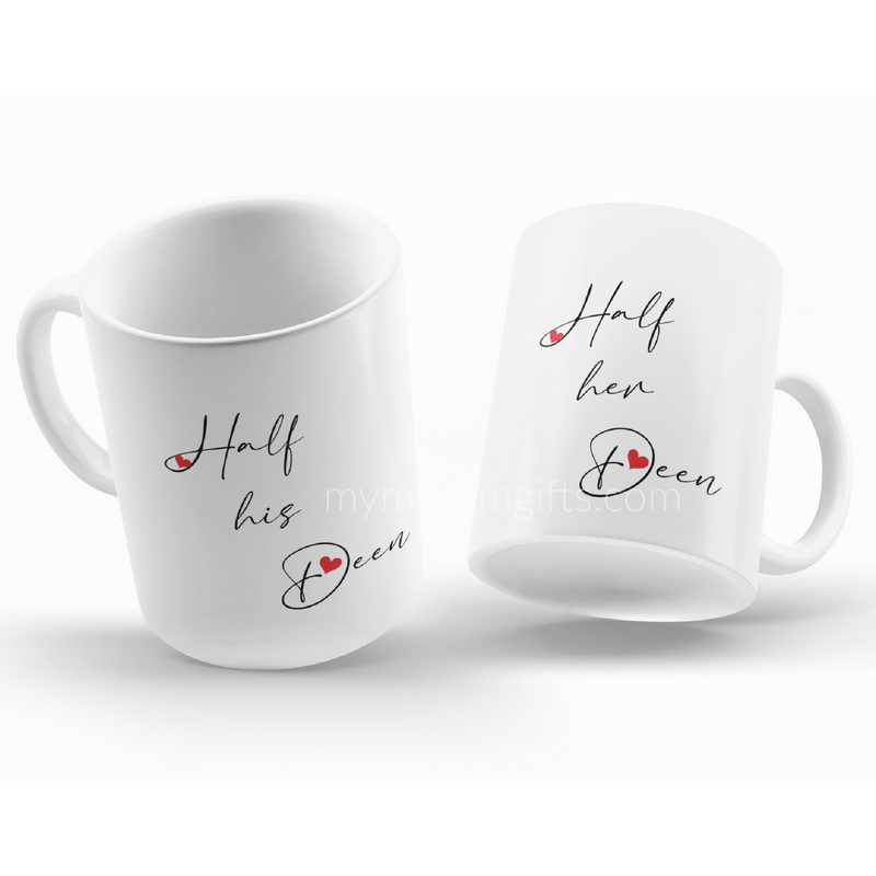 Half His Deen - Half Her Deen Mug