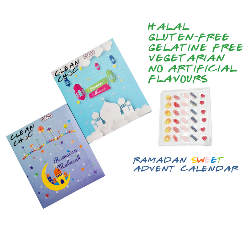 Ramadan Sweet Advent Calendar  Gluten-Free Gelatine Free Vegetarian  Halal No artificial Flavour