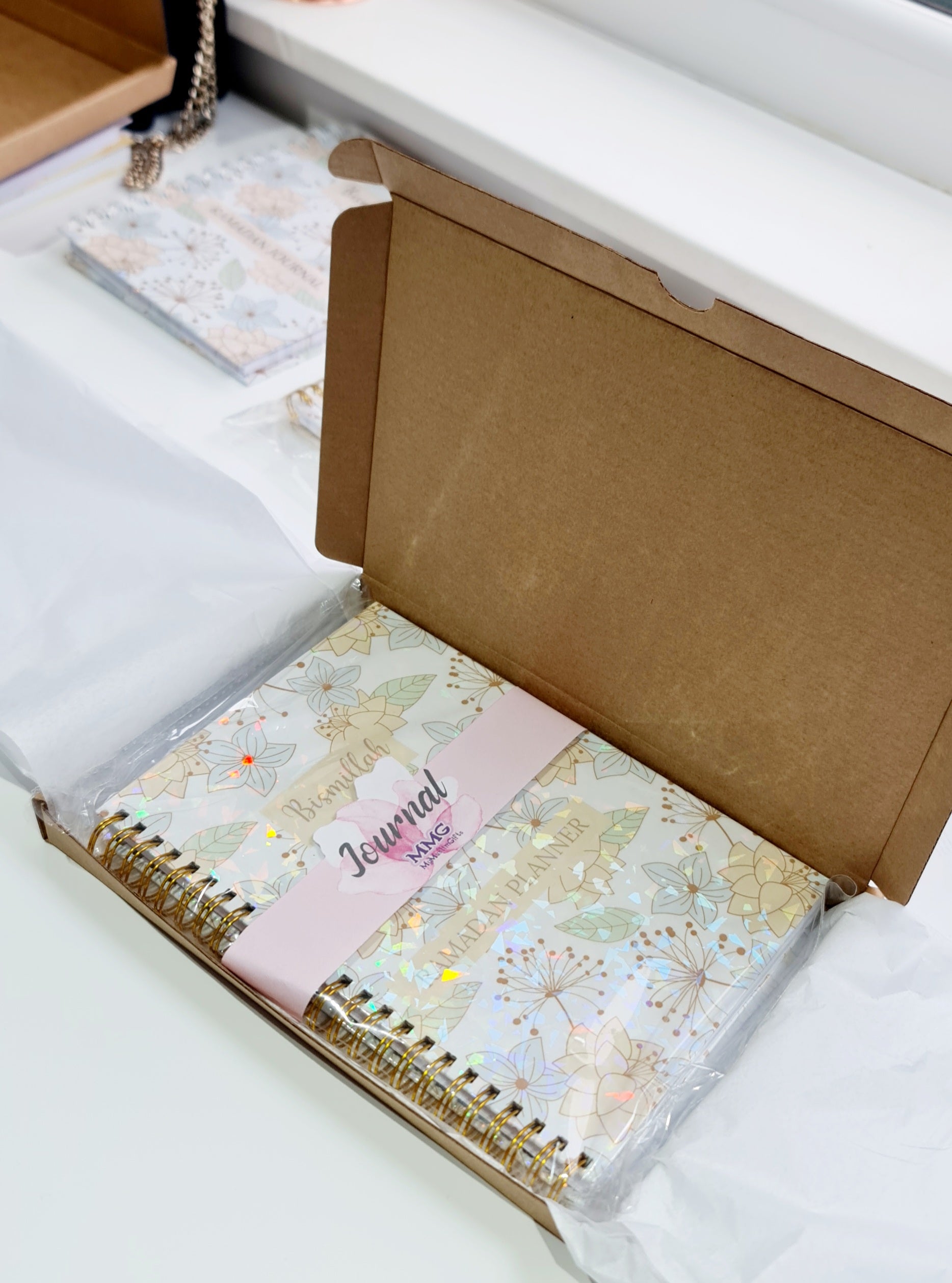 Pastel Flowery Ramadan Planner & Journal -30 days Daily Ramadan Planner A5 55 Pages -Dua -Quran Tracker for Adult and Teens