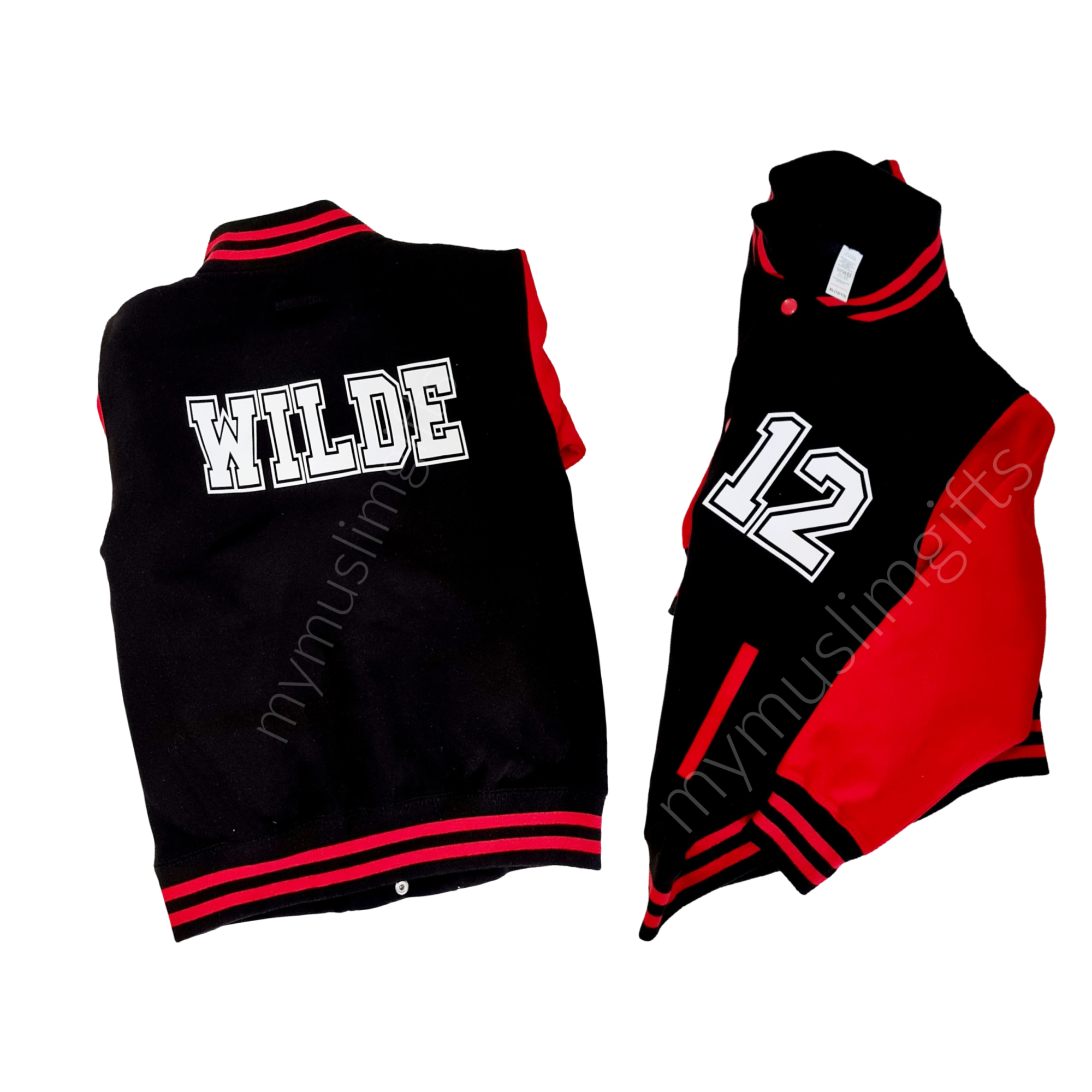 Adult Unisex  Personalised  Varsity Jacket