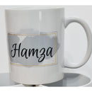 Personalised Abstract Name Mug, 11oz