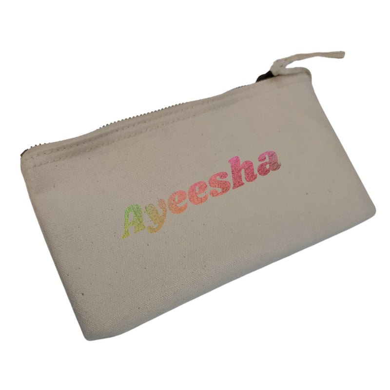 Personalised  Arabic Caligraphy Makeup Bag-Purse Pencil Case