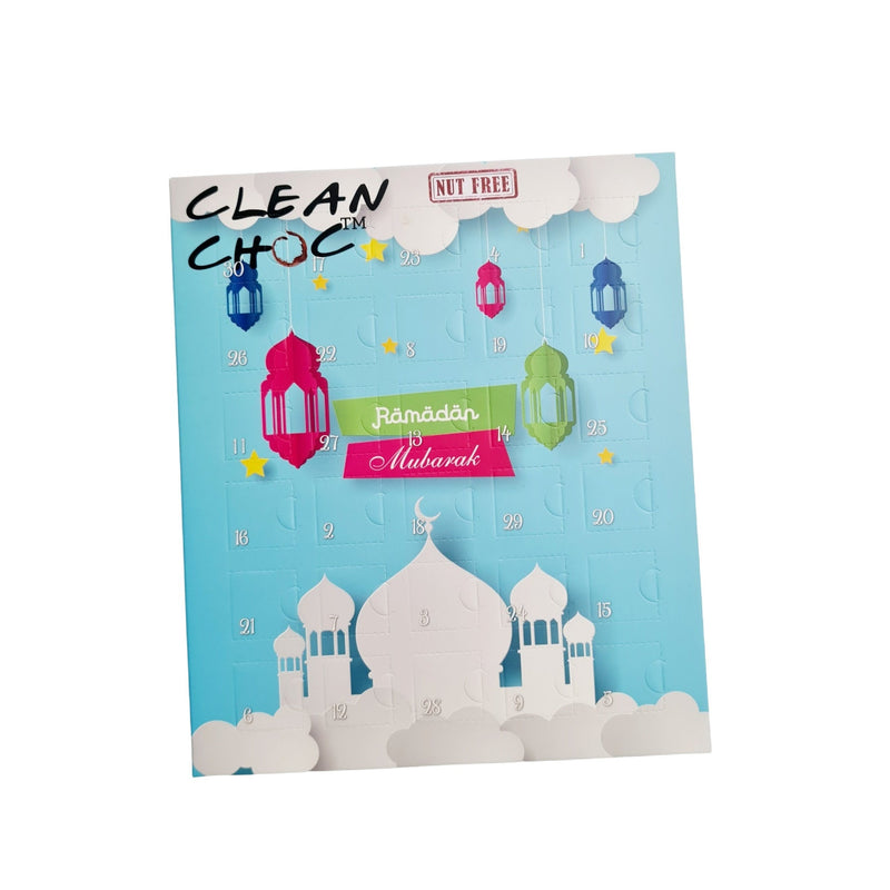 Ramadan Chocolate Advent Calendar Gluten Free-Gelatine Free-Vegetarian-Halal-No Artificial Colour or Flavour