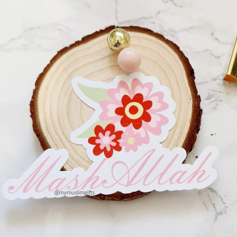 Mash Allah Islamic Sticker- Waterproof