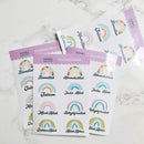 Islamic Waterproof Stickers, Alhamdulillah | SubhanAllah | Waterproof Stickers